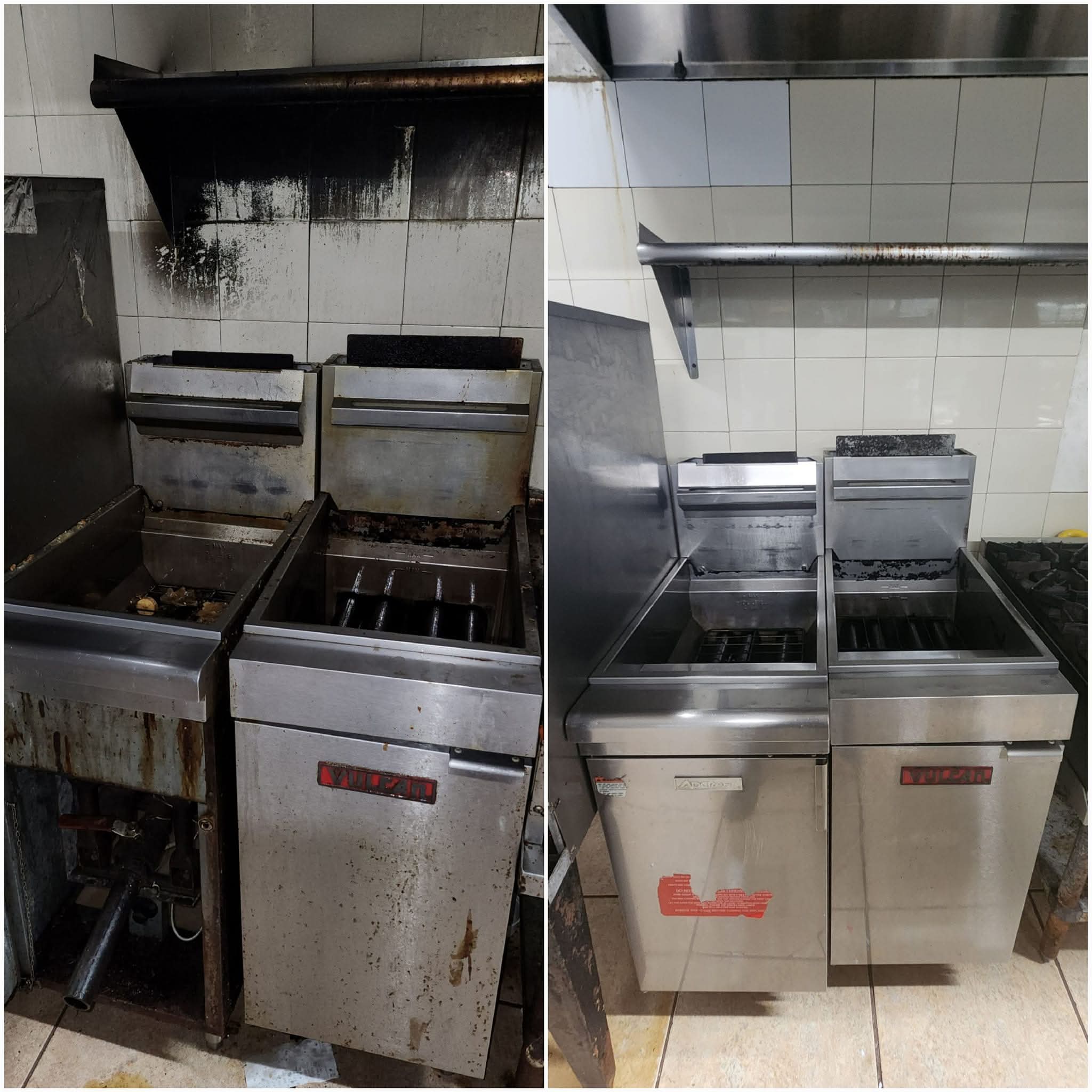 Limpieza de freidoras